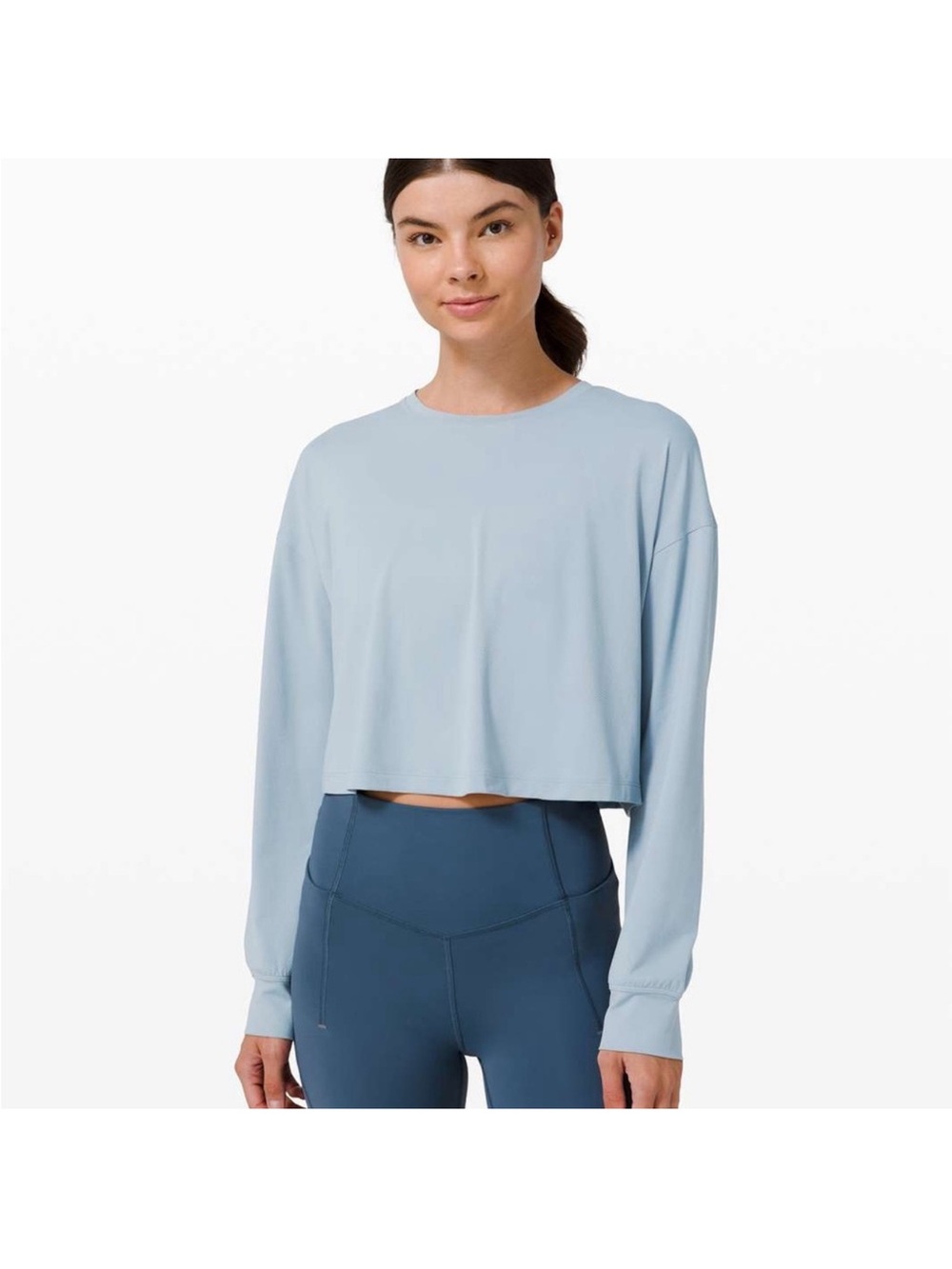 Lululemon long sleeve crop top